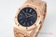 IPF Clone Audemars Piguet Royal Oak Jumbo 39mm Rose Gold Black Face (3)_th.jpg